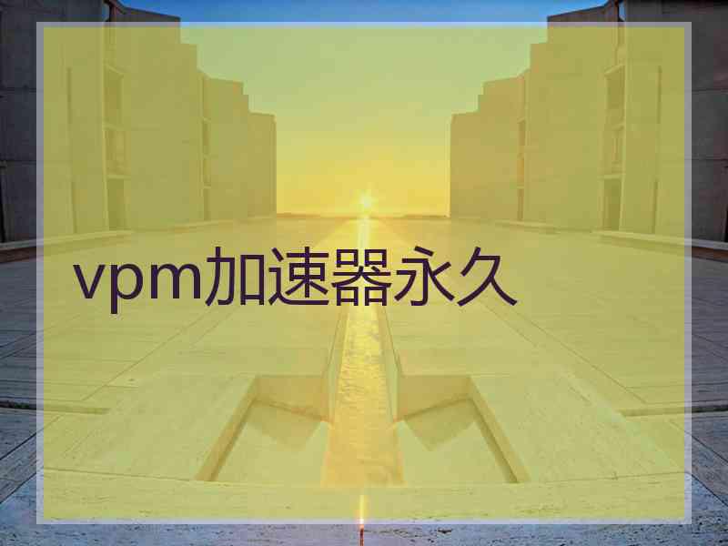 vpm加速器永久