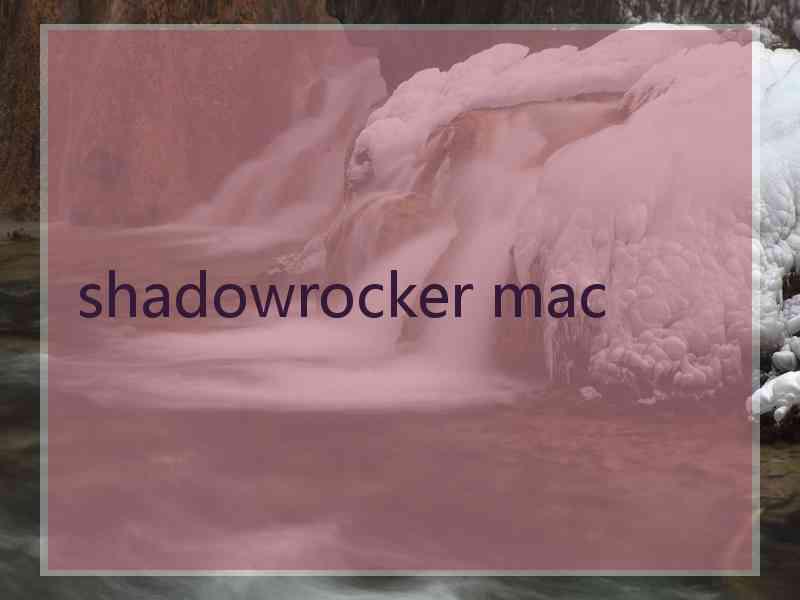 shadowrocker mac