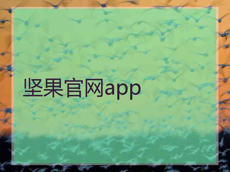 坚果官网app