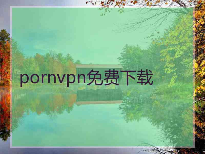 pornvpn免费下载