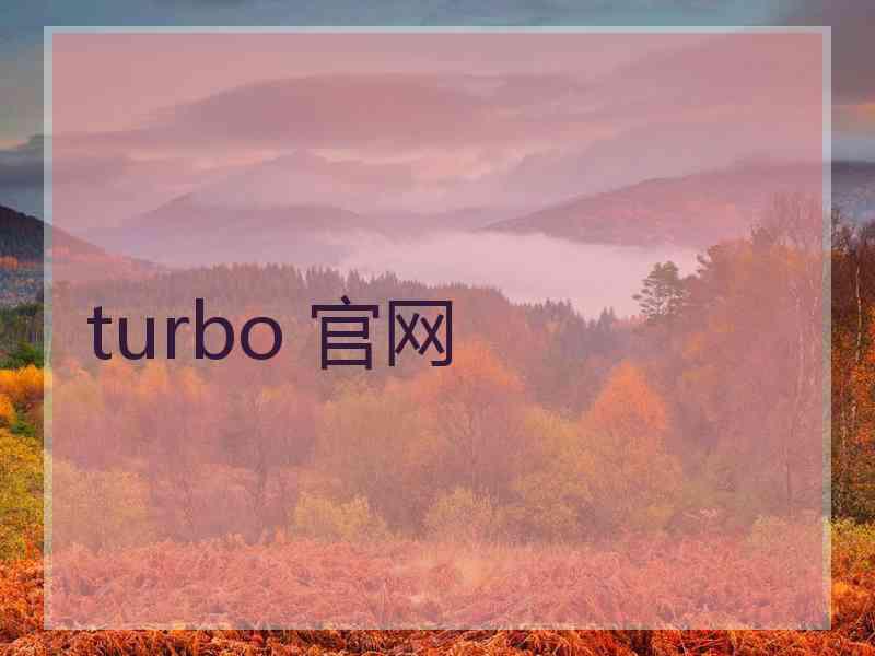 turbo 官网