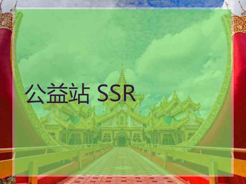 公益站 SSR