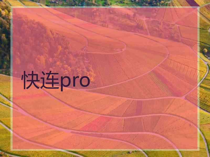 快连pro