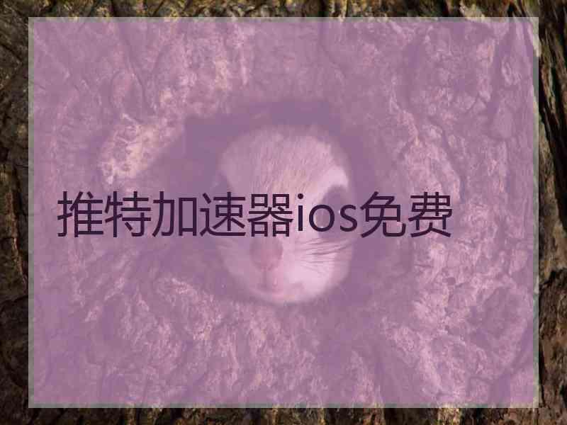 推特加速器ios免费