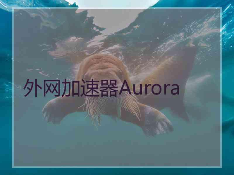 外网加速器Aurora