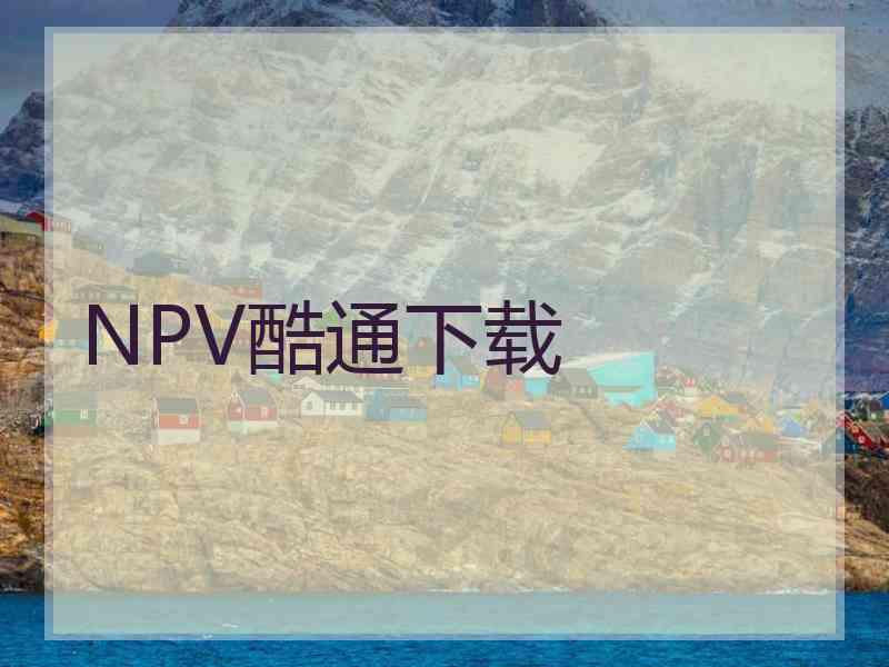 NPV酷通下载