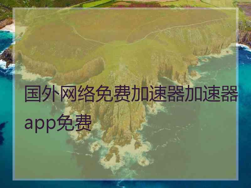 国外网络免费加速器加速器app免费