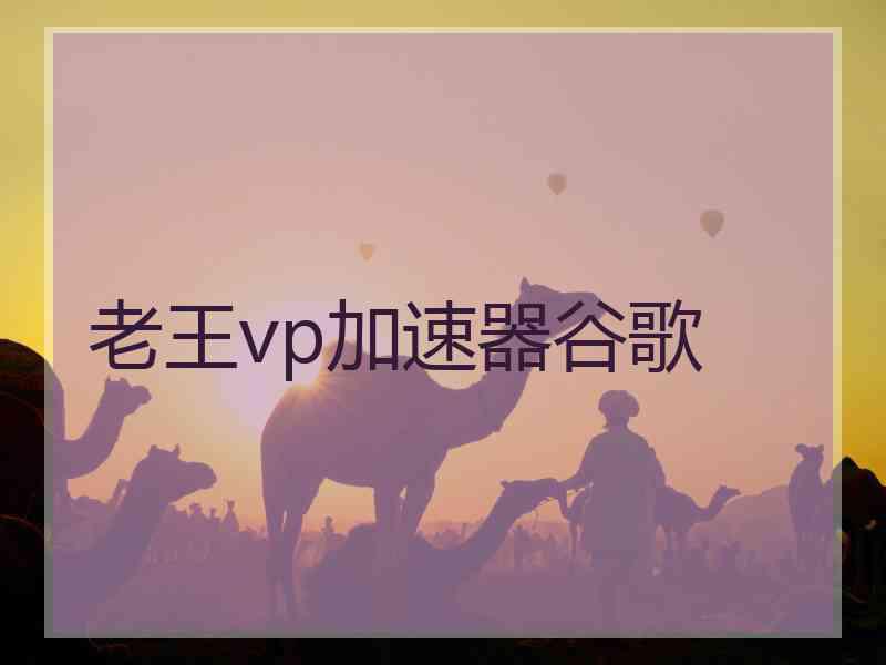 老王vp加速器谷歌