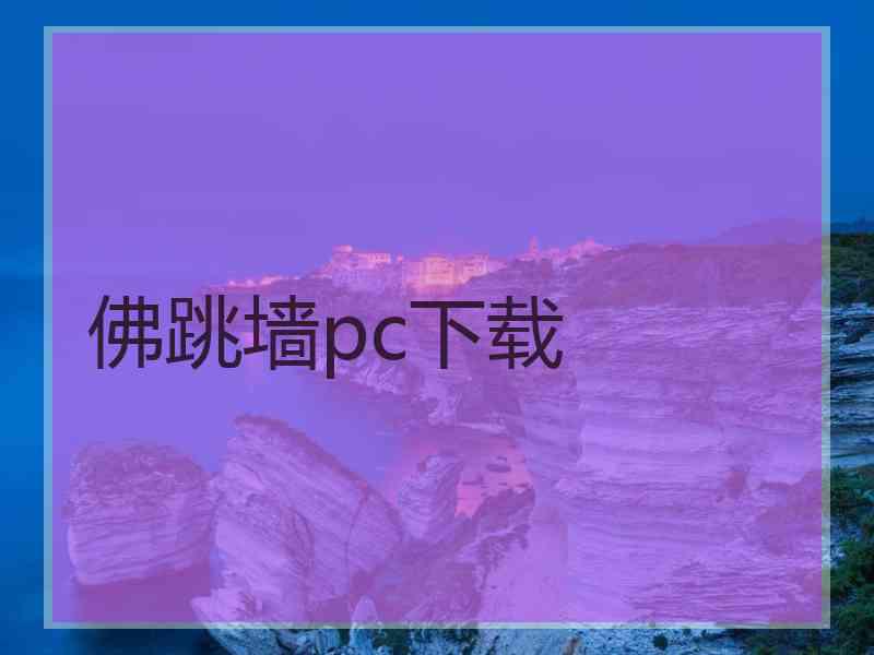 佛跳墙pc下载