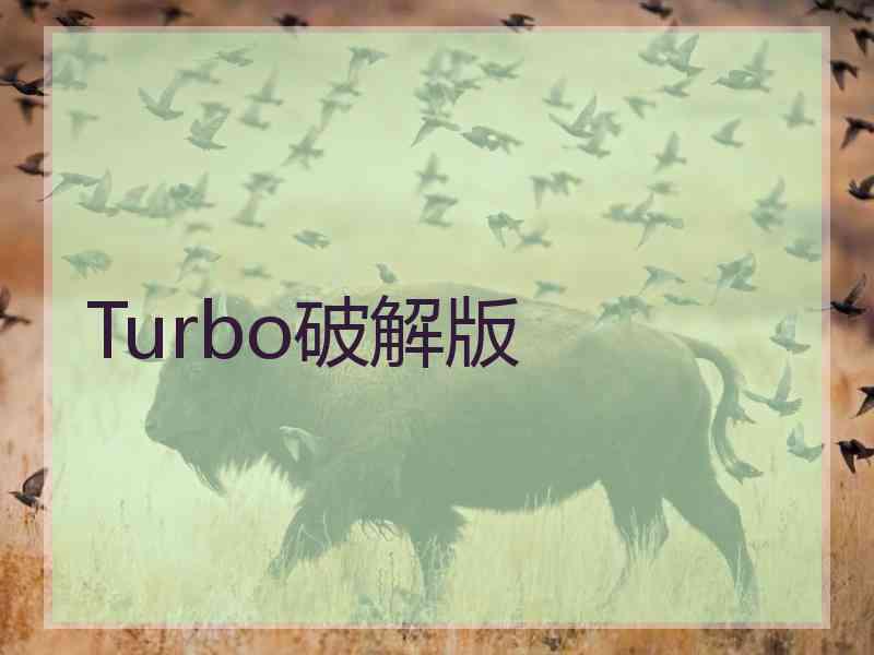 Turbo破解版