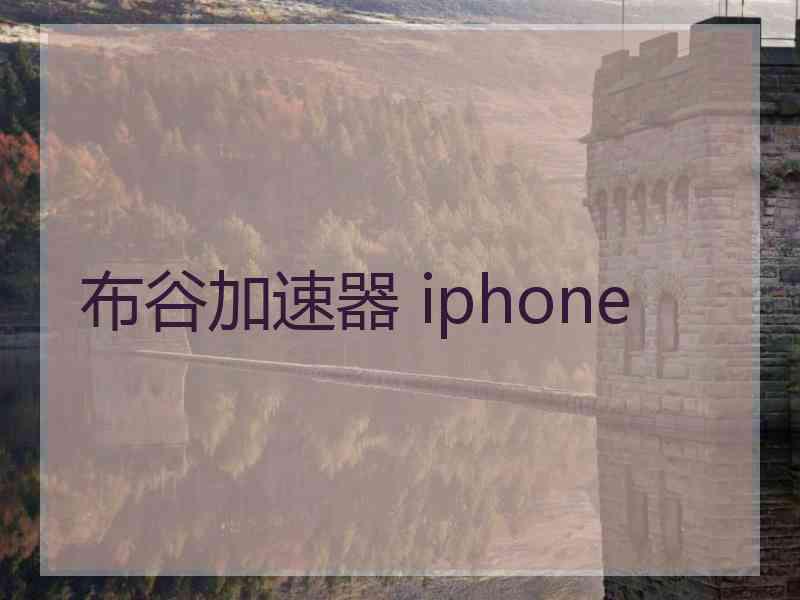 布谷加速器 iphone