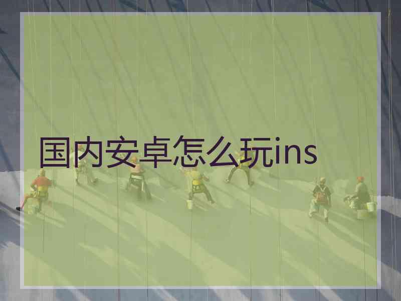 国内安卓怎么玩ins