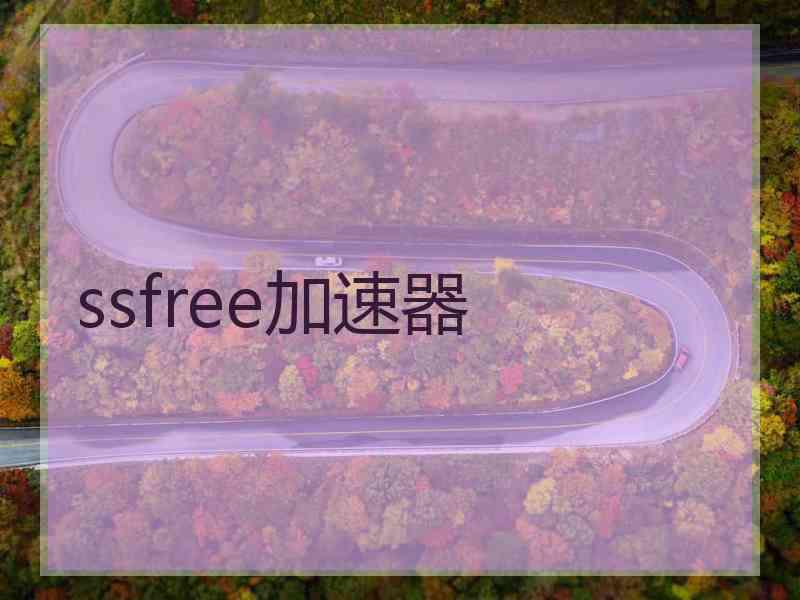 ssfree加速器