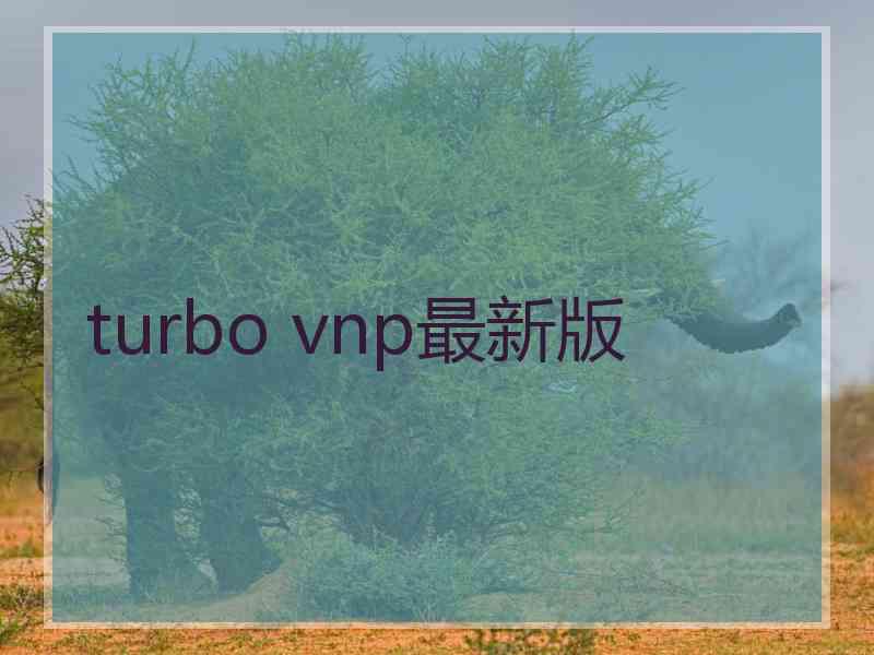 turbo vnp最新版