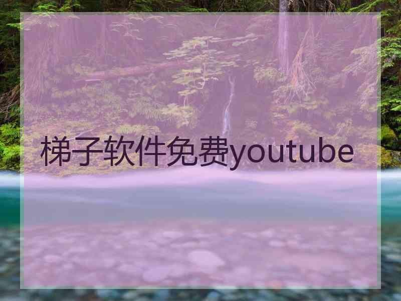 梯子软件免费youtube