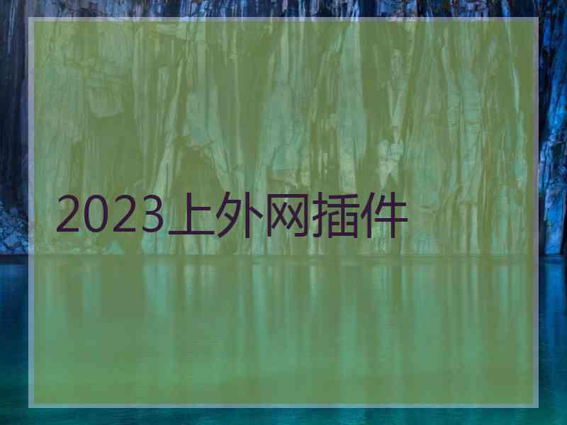 2023上外网插件