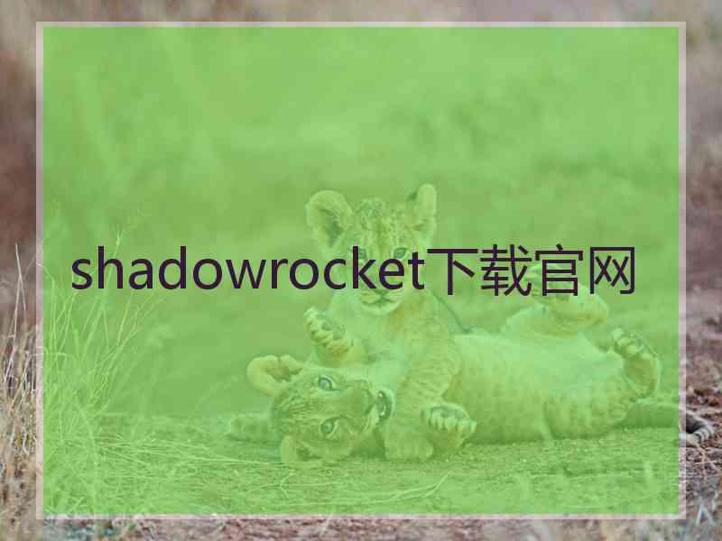 shadowrocket下载官网