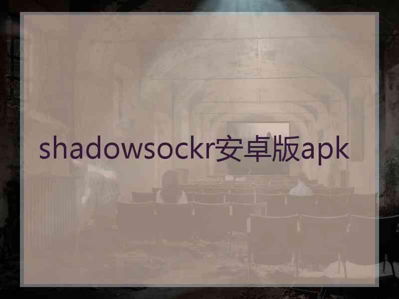 shadowsockr安卓版apk