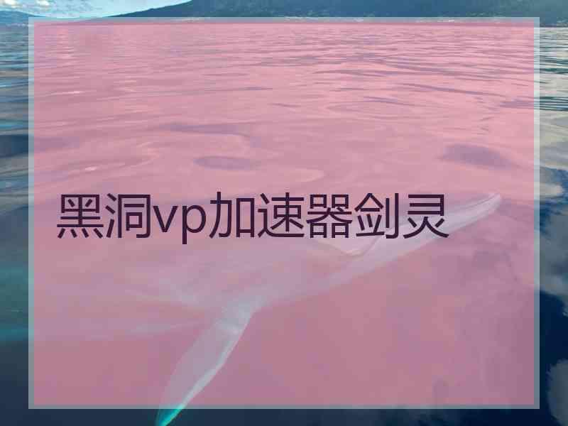 黑洞vp加速器剑灵