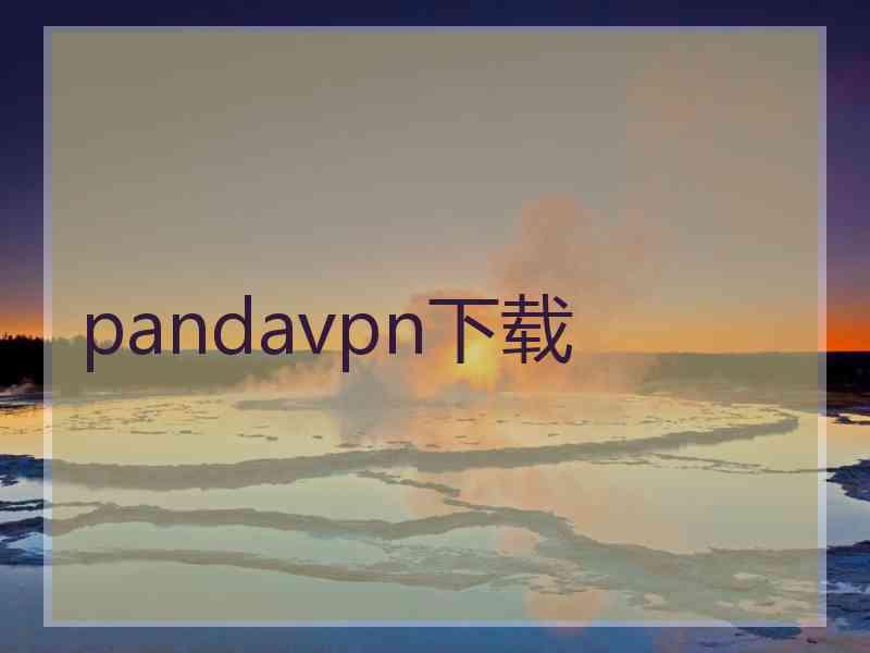 pandavpn下载