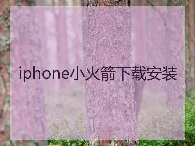 iphone小火箭下载安装