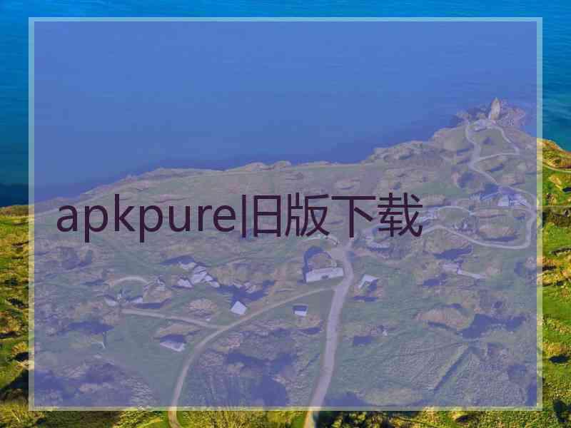 apkpure旧版下载