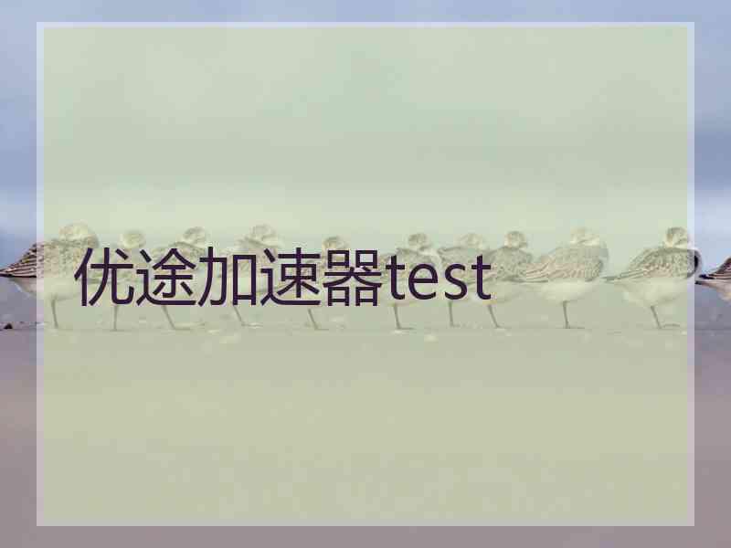 优途加速器test