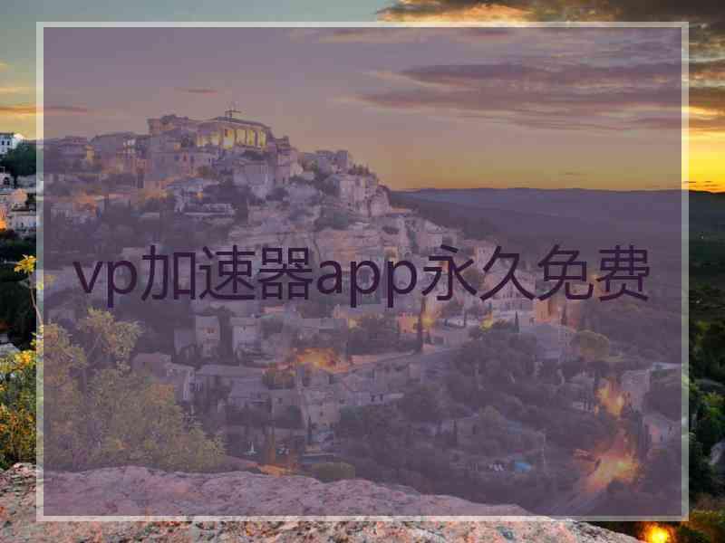 vp加速器app永久免费