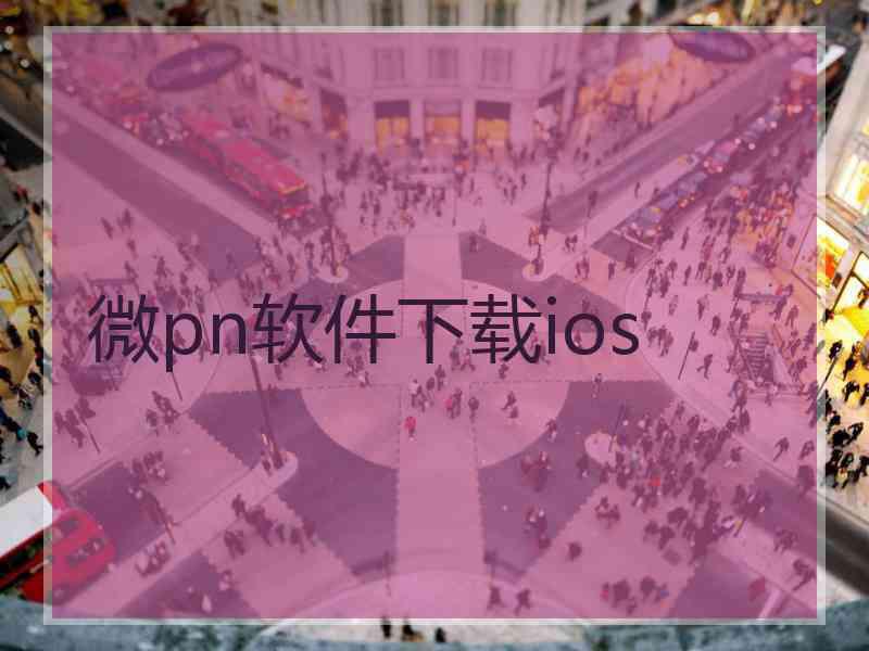 微pn软件下载ios