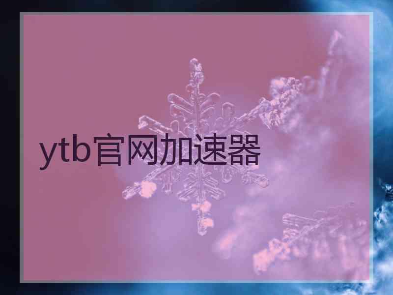 ytb官网加速器