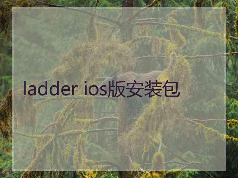 ladder ios版安装包