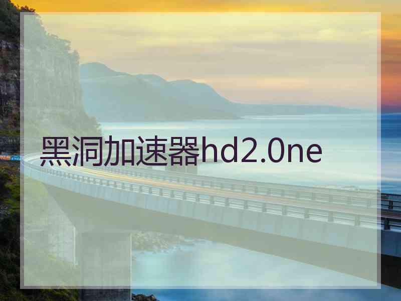 黑洞加速器hd2.0ne