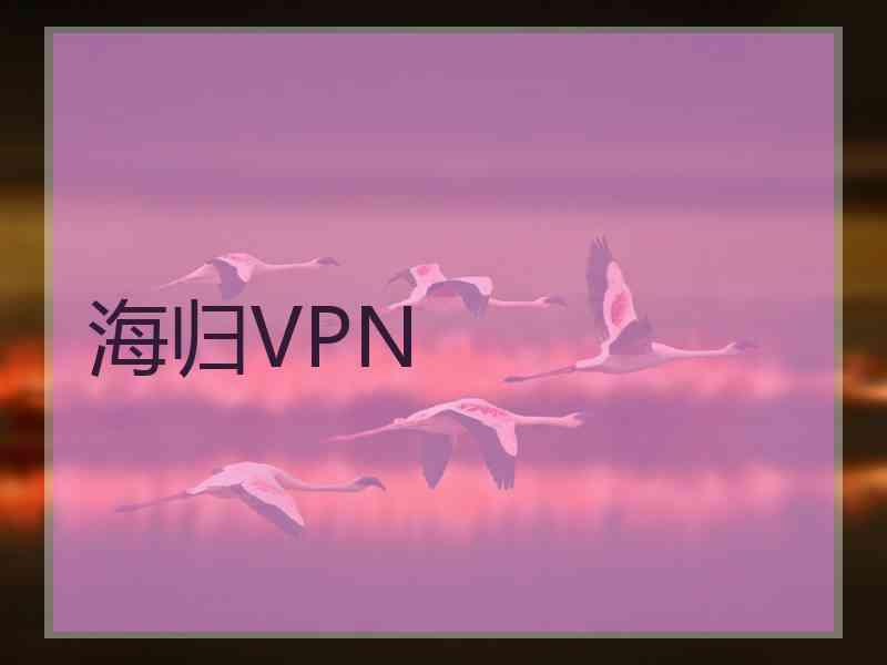 海归VPN