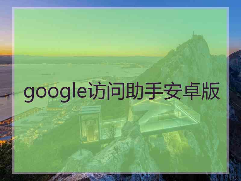 google访问助手安卓版