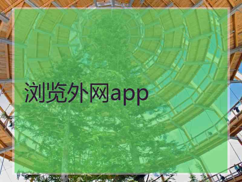 浏览外网app