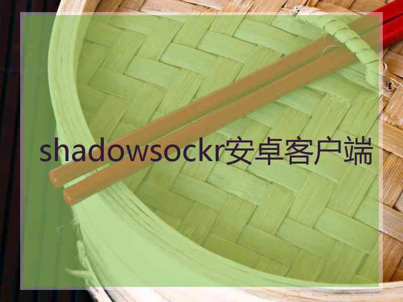 shadowsockr安卓客户端