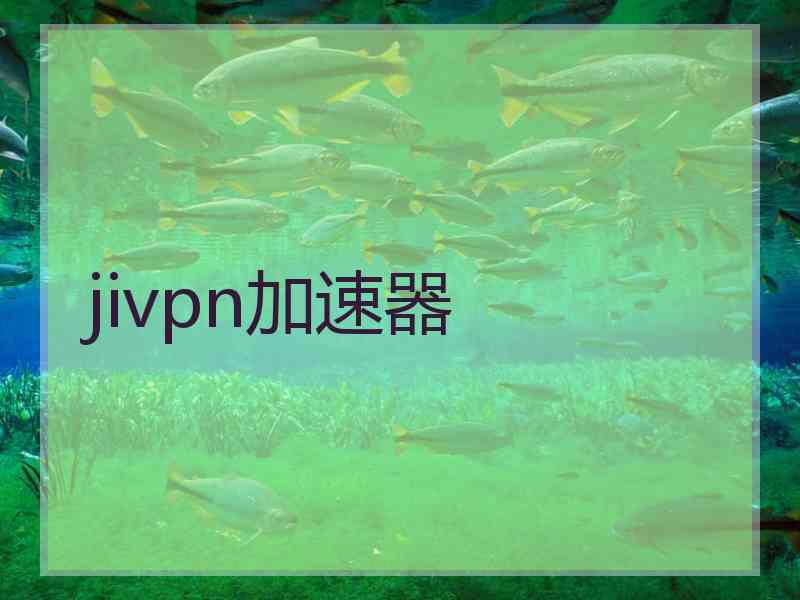 jivpn加速器