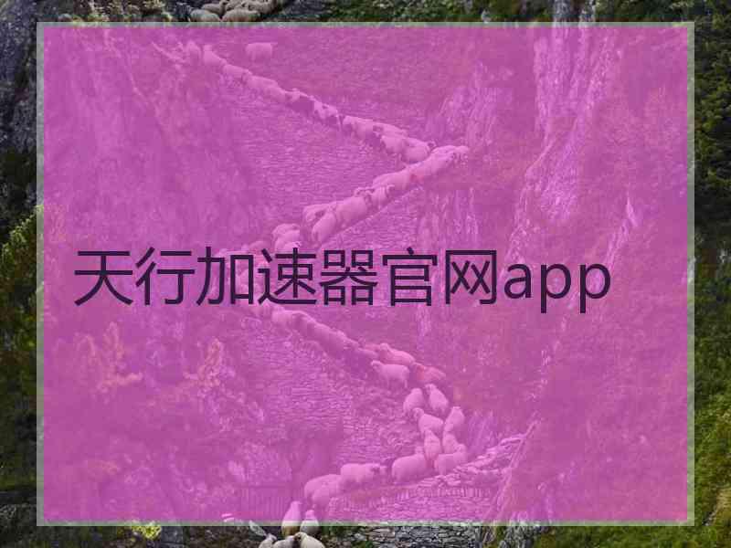 天行加速器官网app