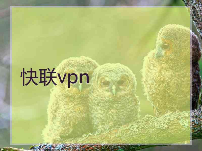 快联vpn