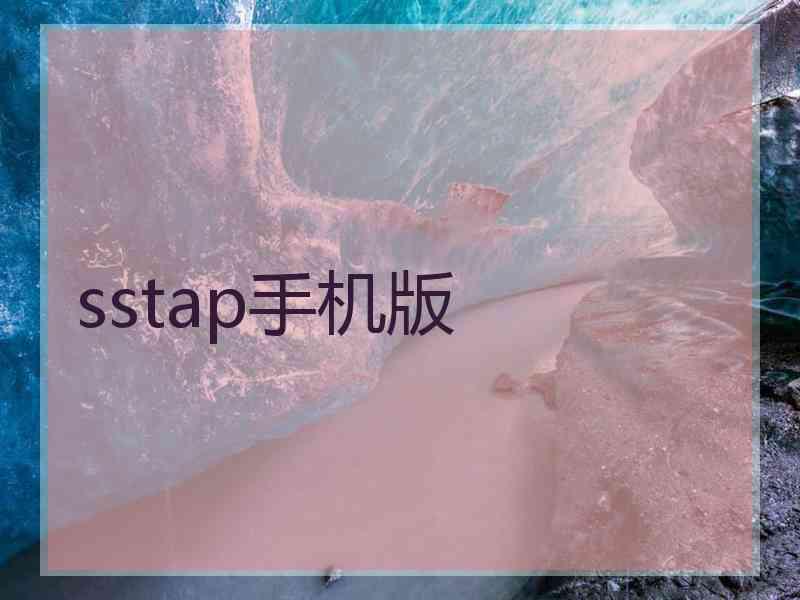 sstap手机版