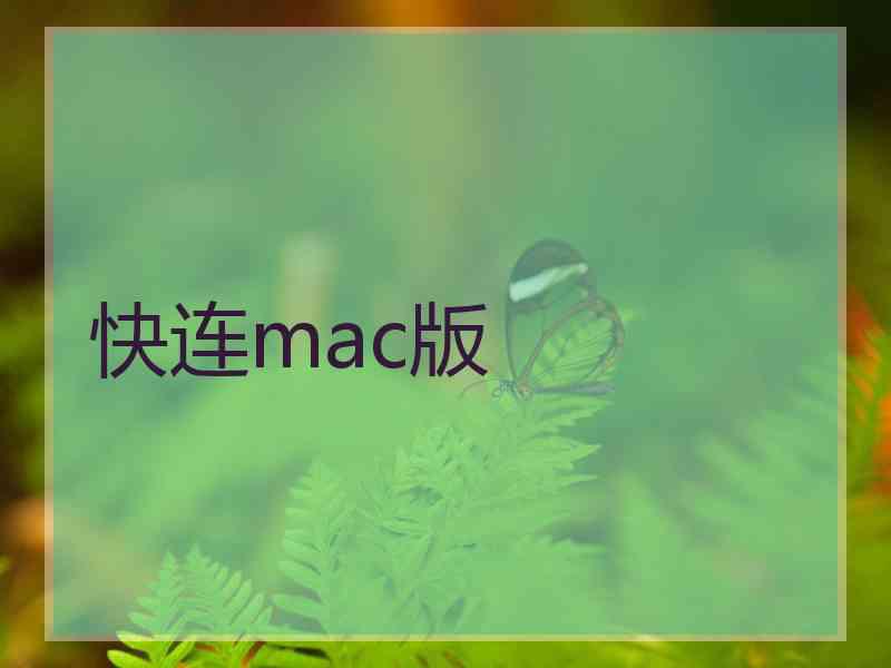 快连mac版